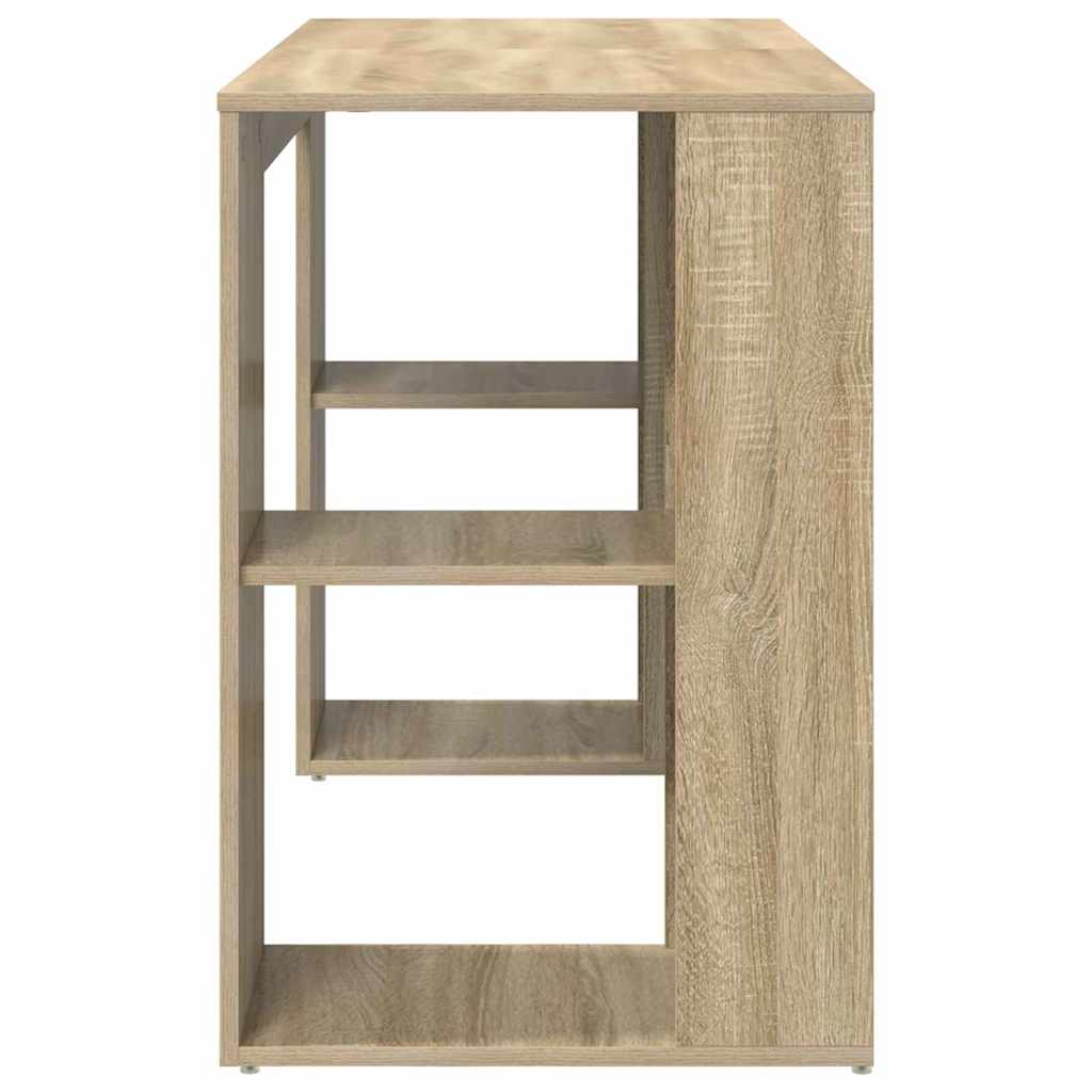 Schreibtisch Sonoma-Eiche Holzwerkstoff 130 x 50.5 x 75 cm