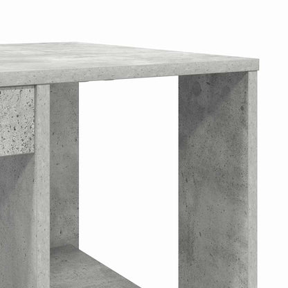 Schreibtisch Beton Grau Holzwerkstoff 130 x 50.5 x 75 cm