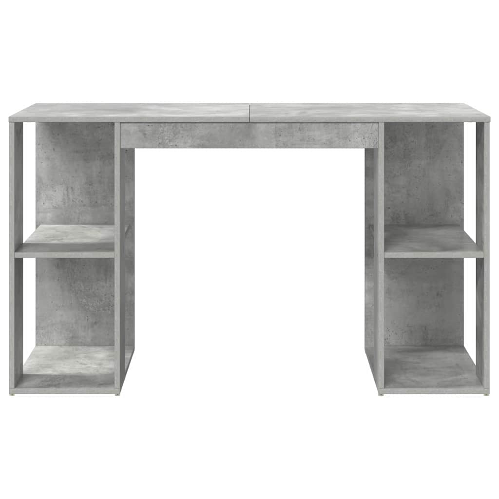 Schreibtisch Beton Grau Holzwerkstoff 130 x 50.5 x 75 cm
