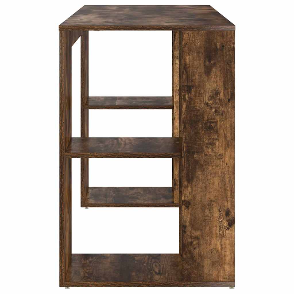 Schreibtisch Geräucherte Eiche Holzwerkstoff 130 x 50.5 x 75 cm