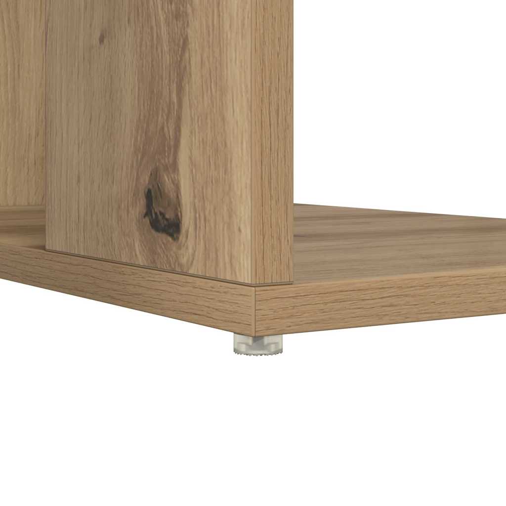 Schreibtisch Artisan-Eiche Holzwerkstoff 130 x 50.5 x 75 cm