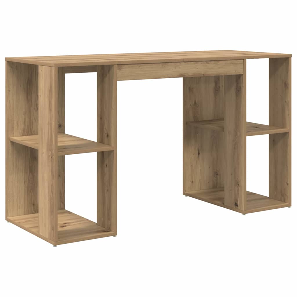 Schreibtisch Artisan-Eiche Holzwerkstoff 130 x 50.5 x 75 cm