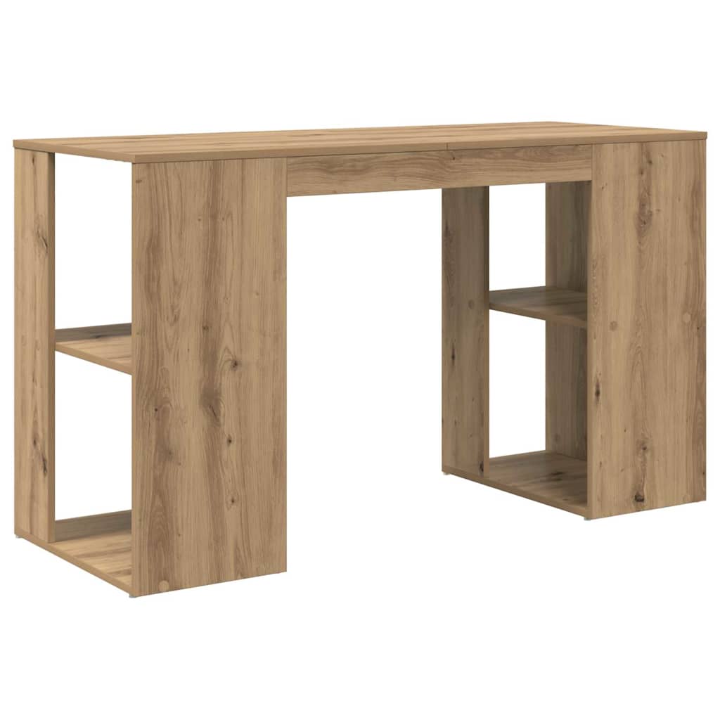Schreibtisch Artisan-Eiche Holzwerkstoff 130 x 50.5 x 75 cm