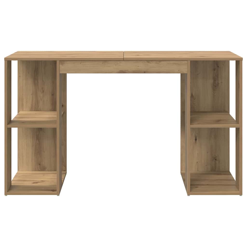 Schreibtisch Artisan-Eiche Holzwerkstoff 130 x 50.5 x 75 cm
