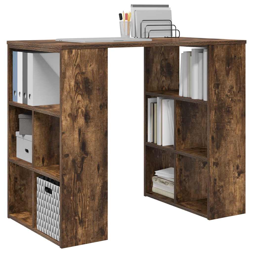 Schreibtisch Geräucherte Eiche Holzwerkstoff 90 x 50 x 75 cm
