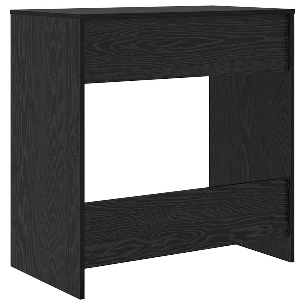 Schreibtisch Schwarz Eichen-Optik Holzwerkstoff