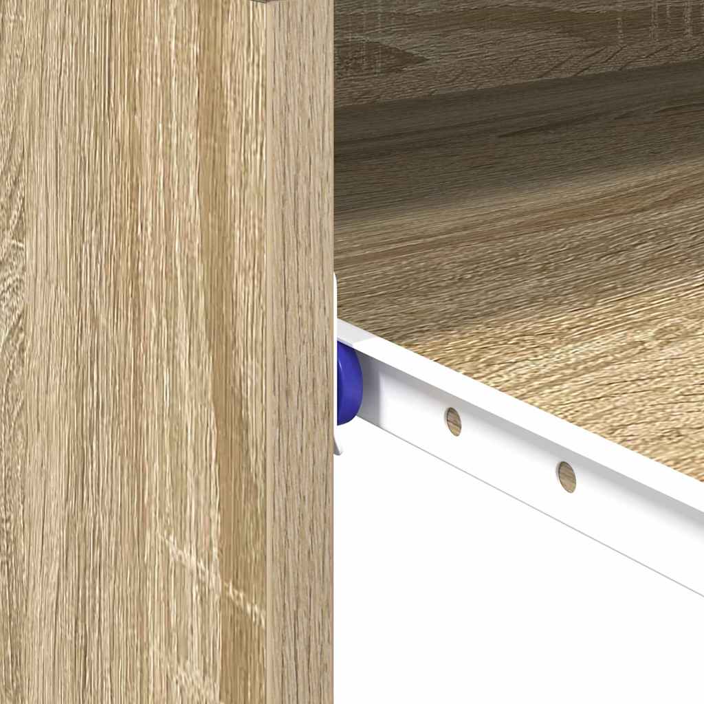 Schreibtisch Sonoma-Eiche Holzwerkstoff 77,5 x 43 x 79 cm