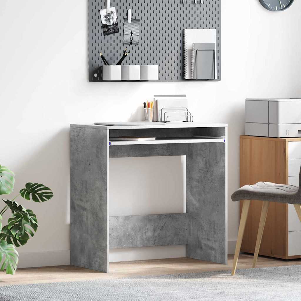 Schreibtisch Beton Grau Holzwerkstoff 77,5 x 43 x 79 cm