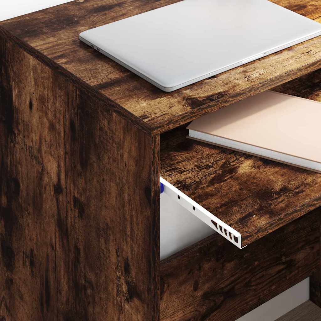 Schreibtisch Geräucherte Eiche Holzwerkstoff 77,5 x 43 x 79 cm