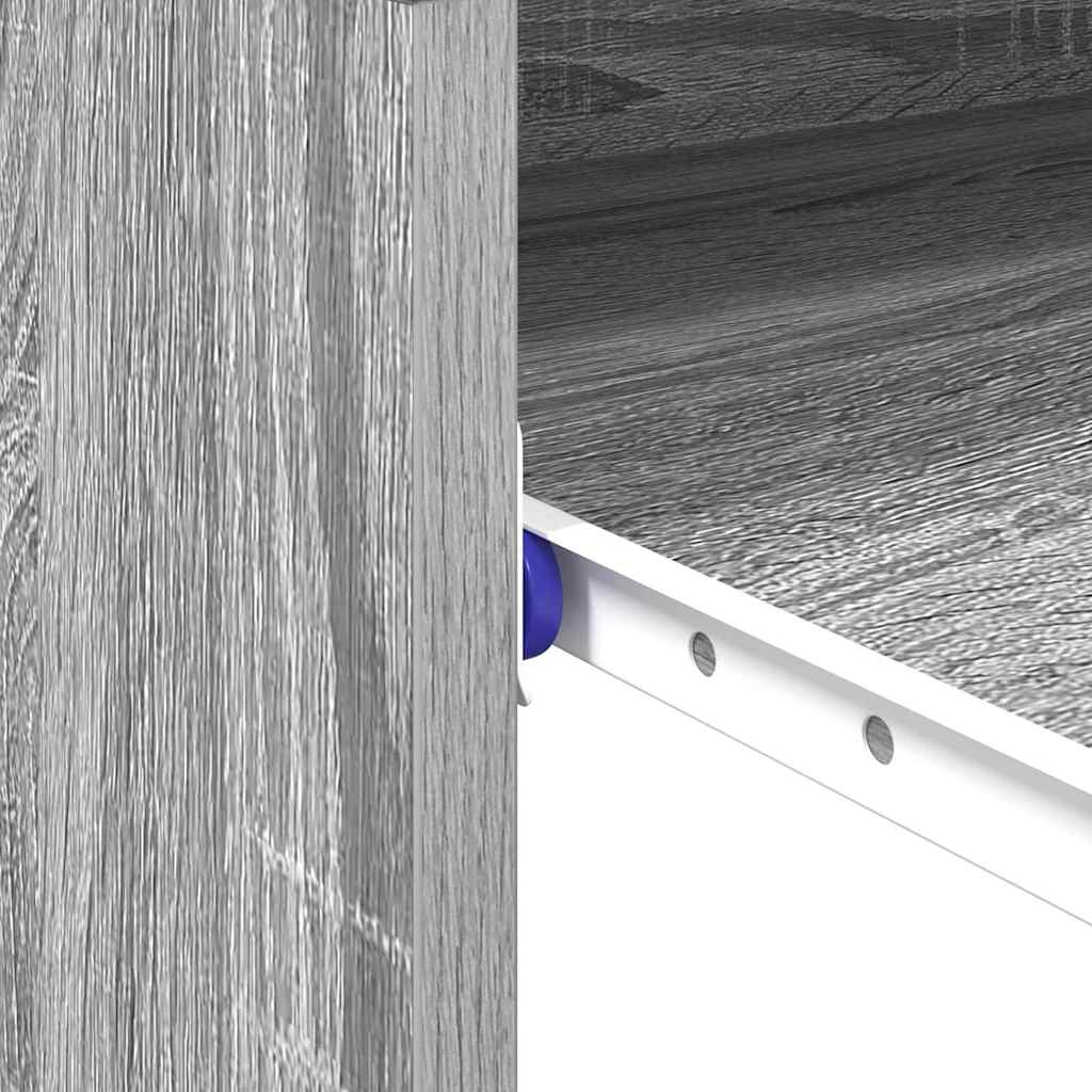 Schreibtisch Graues Sonoma Holzwerkstoff 77,5 x 43 x 79 cm