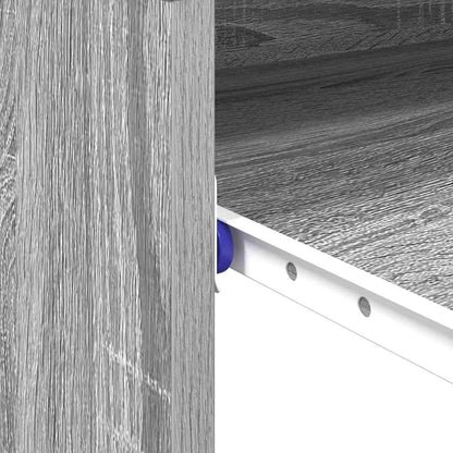 Schreibtisch Graues Sonoma Holzwerkstoff 77,5 x 43 x 79 cm
