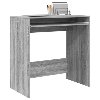 Schreibtisch Graues Sonoma Holzwerkstoff 77,5 x 43 x 79 cm