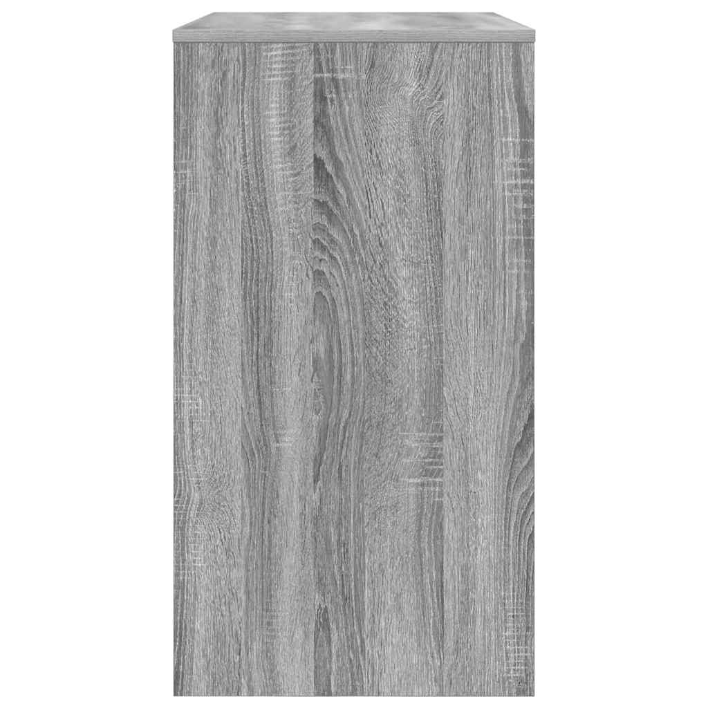 Schreibtisch Graues Sonoma Holzwerkstoff 77,5 x 43 x 79 cm