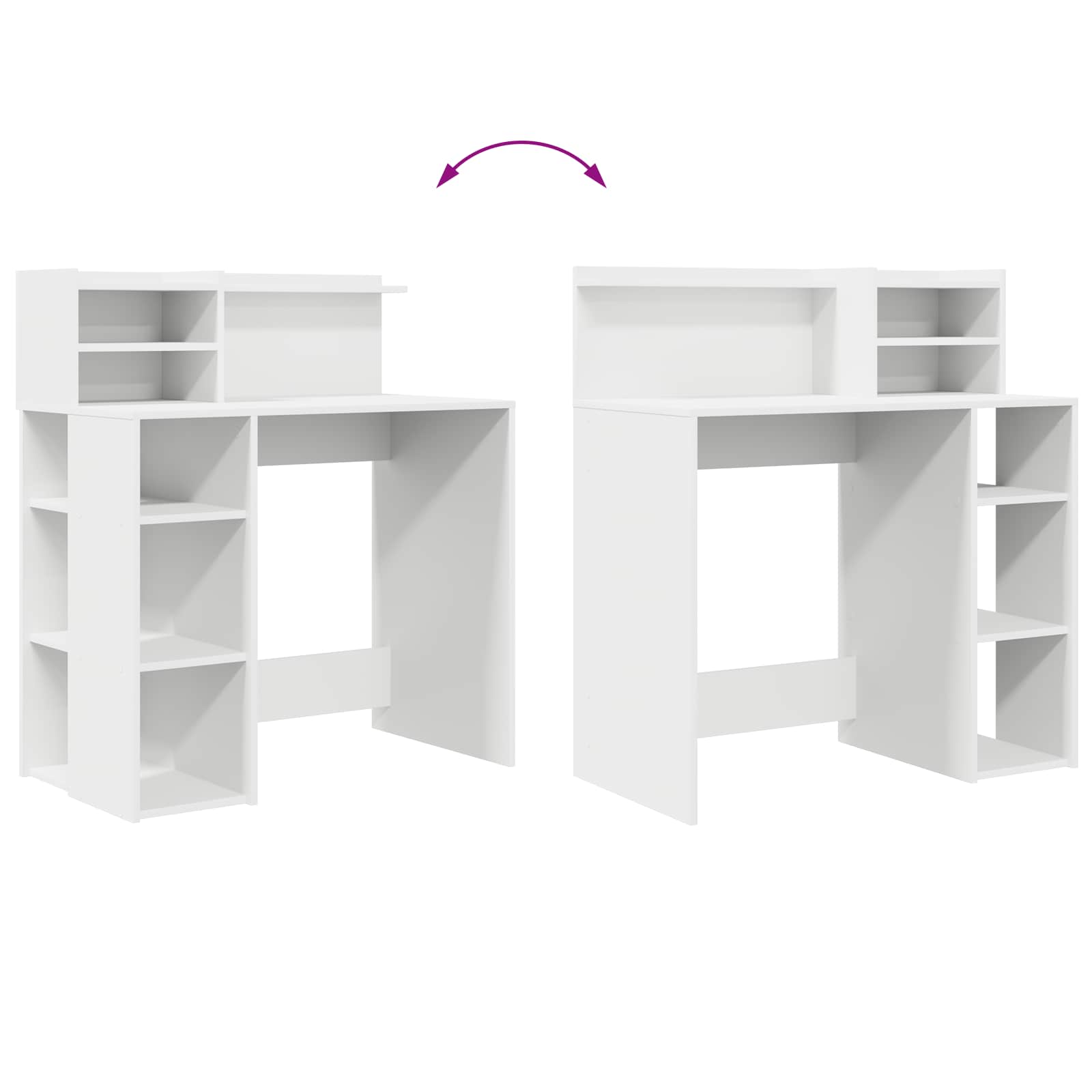 Schreibtisch Weiß Holzwerkstoff 90 x 48 x 101,5 cm