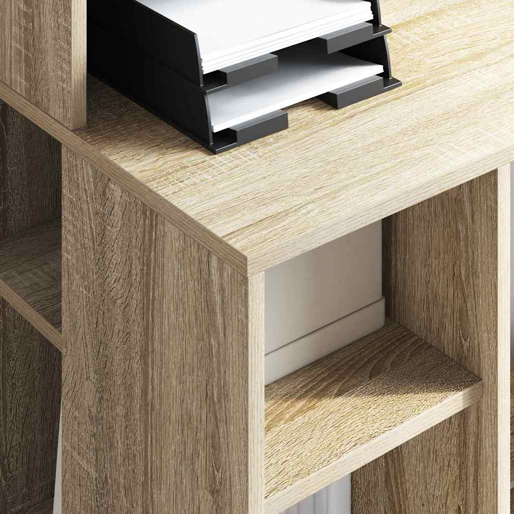 Schreibtisch Sonoma-Eiche Holzwerkstoff 90 x 48 x 101,5 cm