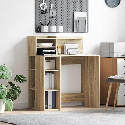 Schreibtisch Sonoma-Eiche Holzwerkstoff 90 x 48 x 101,5 cm