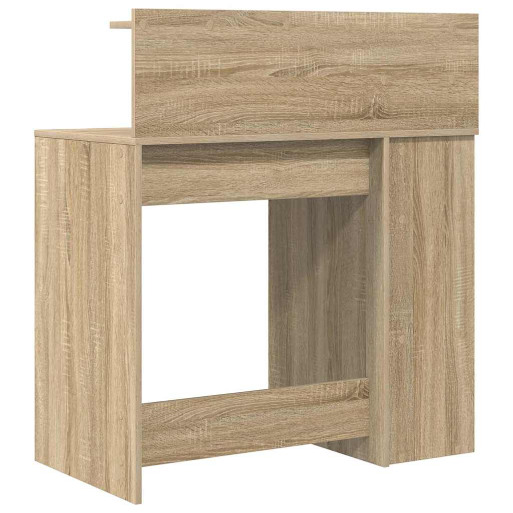 Schreibtisch Sonoma-Eiche Holzwerkstoff 90 x 48 x 101,5 cm