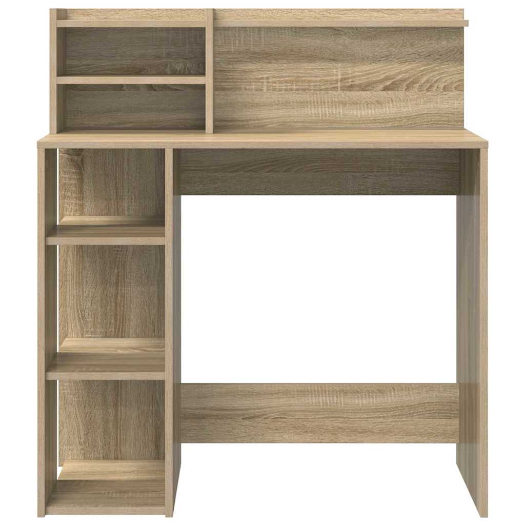 Schreibtisch Sonoma-Eiche Holzwerkstoff 90 x 48 x 101,5 cm