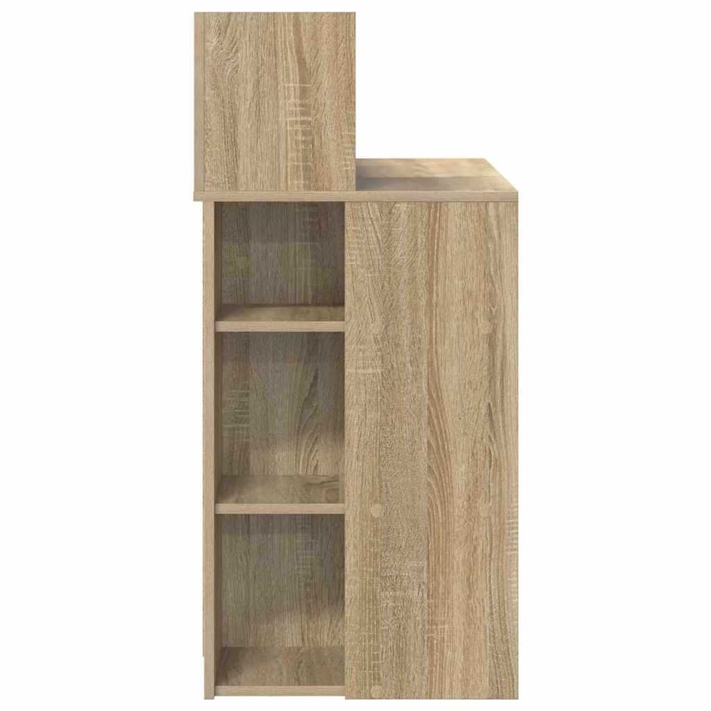 Schreibtisch Sonoma-Eiche Holzwerkstoff 90 x 48 x 101,5 cm