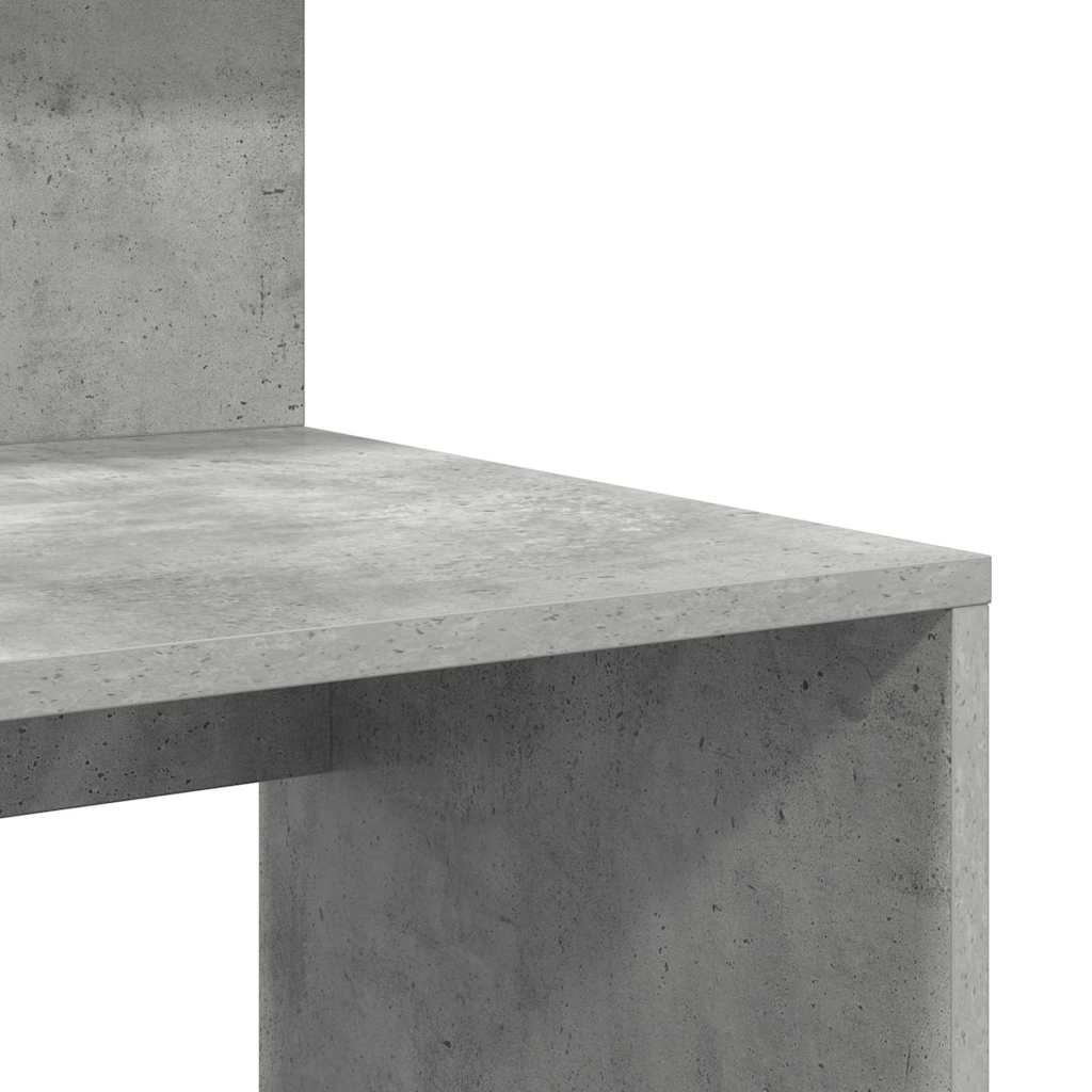 Schreibtisch Beton Grau Holzwerkstoff 90 x 48 x 101,5 cm