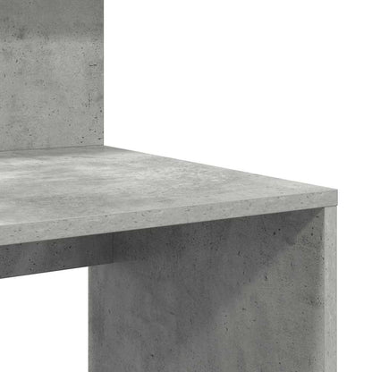 Schreibtisch Beton Grau Holzwerkstoff 90 x 48 x 101,5 cm