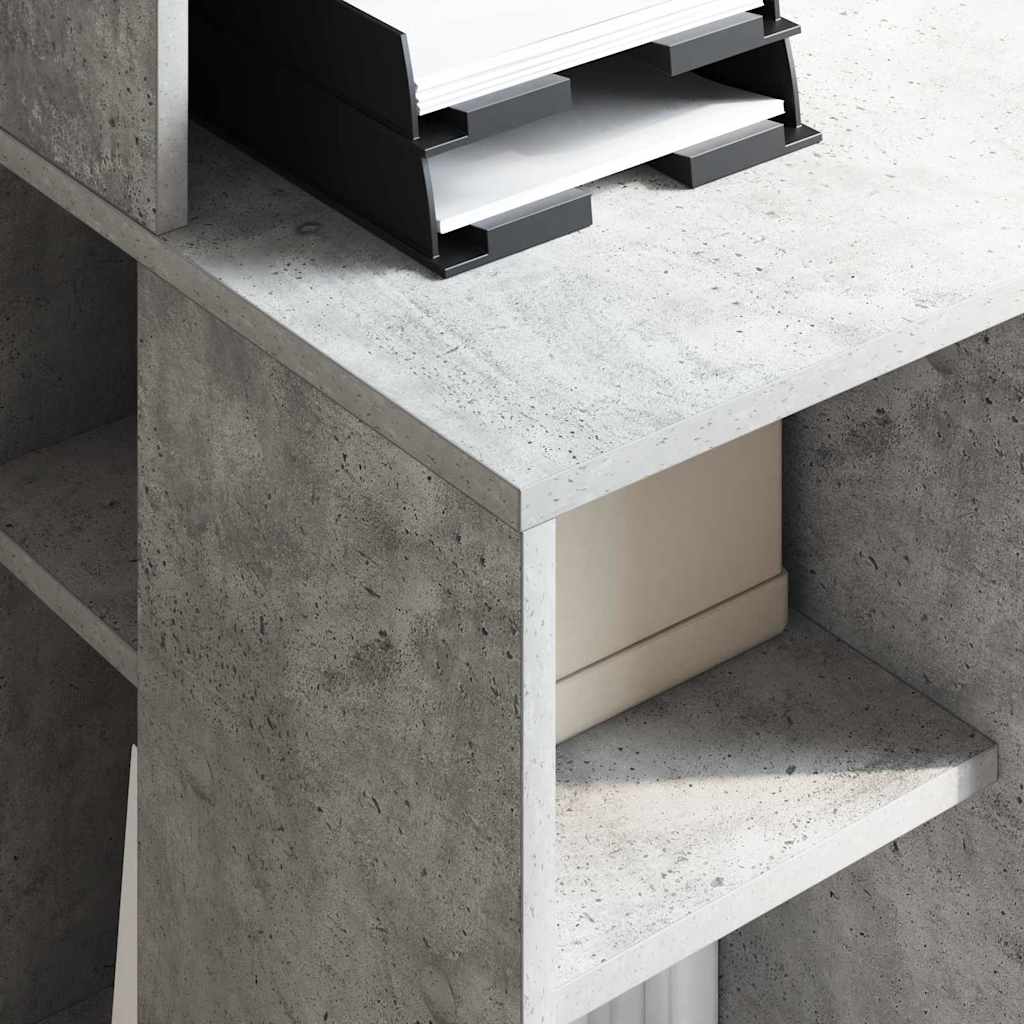 Schreibtisch Beton Grau Holzwerkstoff 90 x 48 x 101,5 cm
