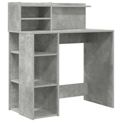 Schreibtisch Beton Grau Holzwerkstoff 90 x 48 x 101,5 cm