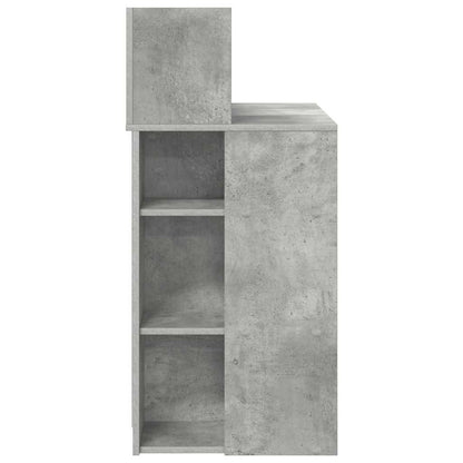 Schreibtisch Beton Grau Holzwerkstoff 90 x 48 x 101,5 cm