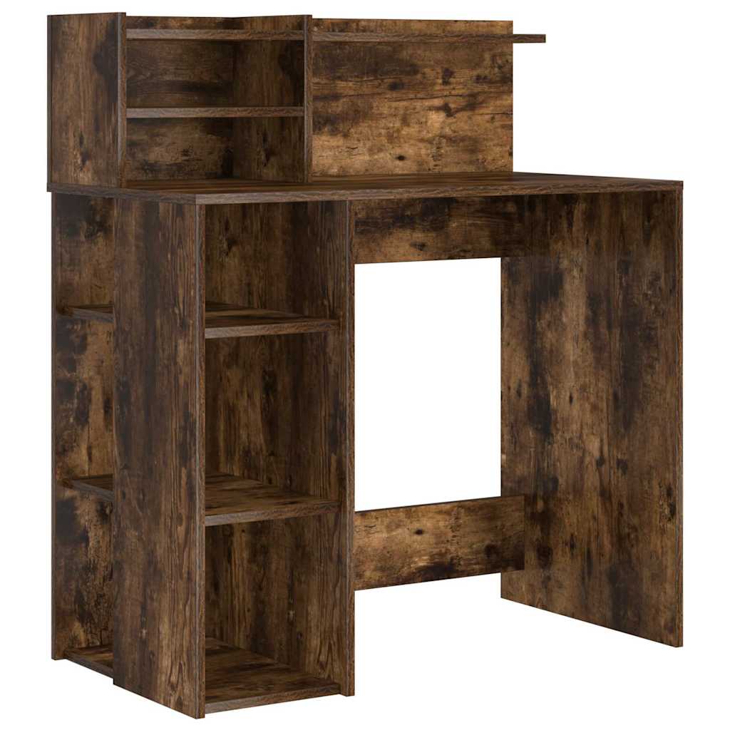 Schreibtisch Geräucherte Eiche Holzwerkstoff 90 x 48 x 101,5 cm