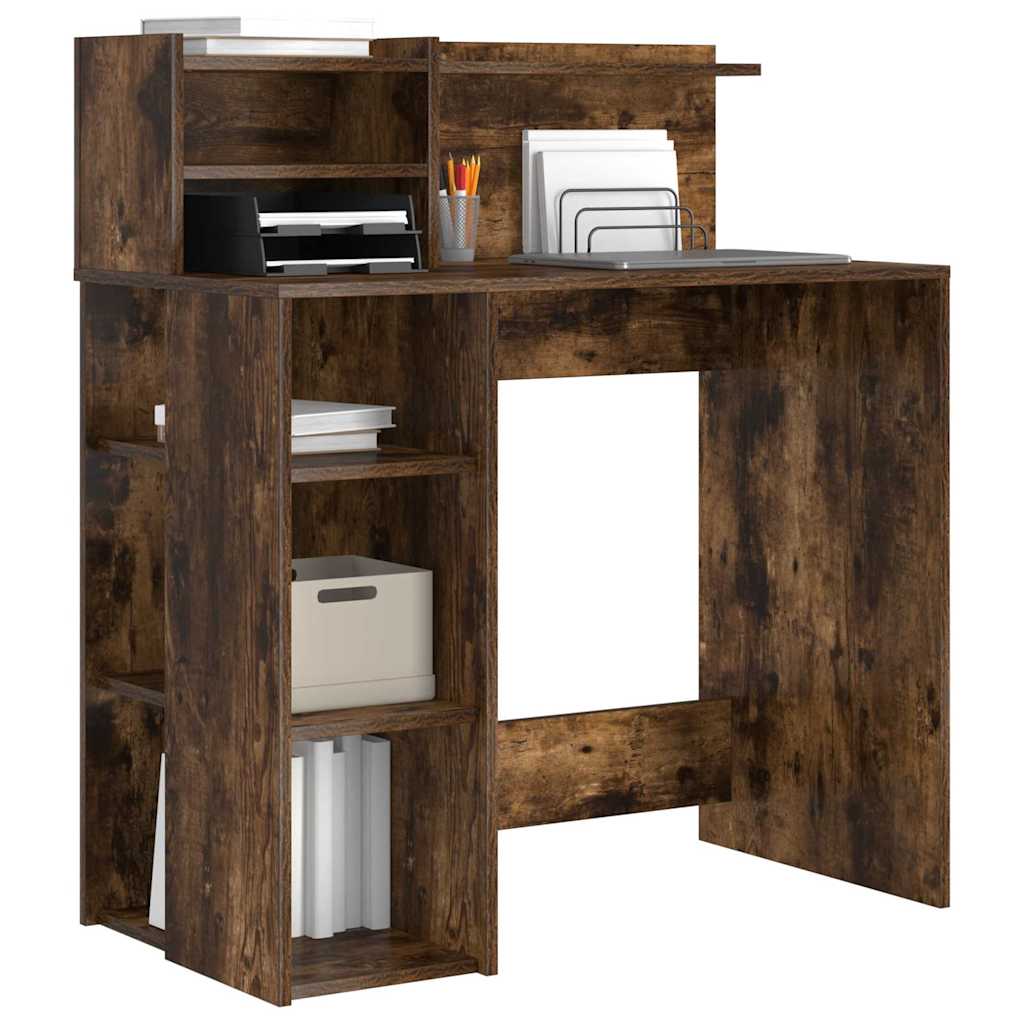 Schreibtisch Geräucherte Eiche Holzwerkstoff 90 x 48 x 101,5 cm