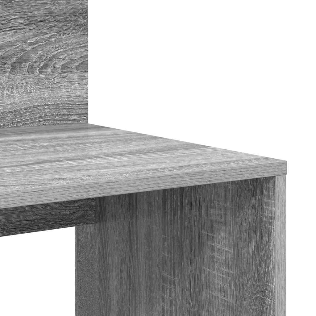 Schreibtisch Graues Sonoma Holzwerkstoff 90 x 48 x 101,5 cm