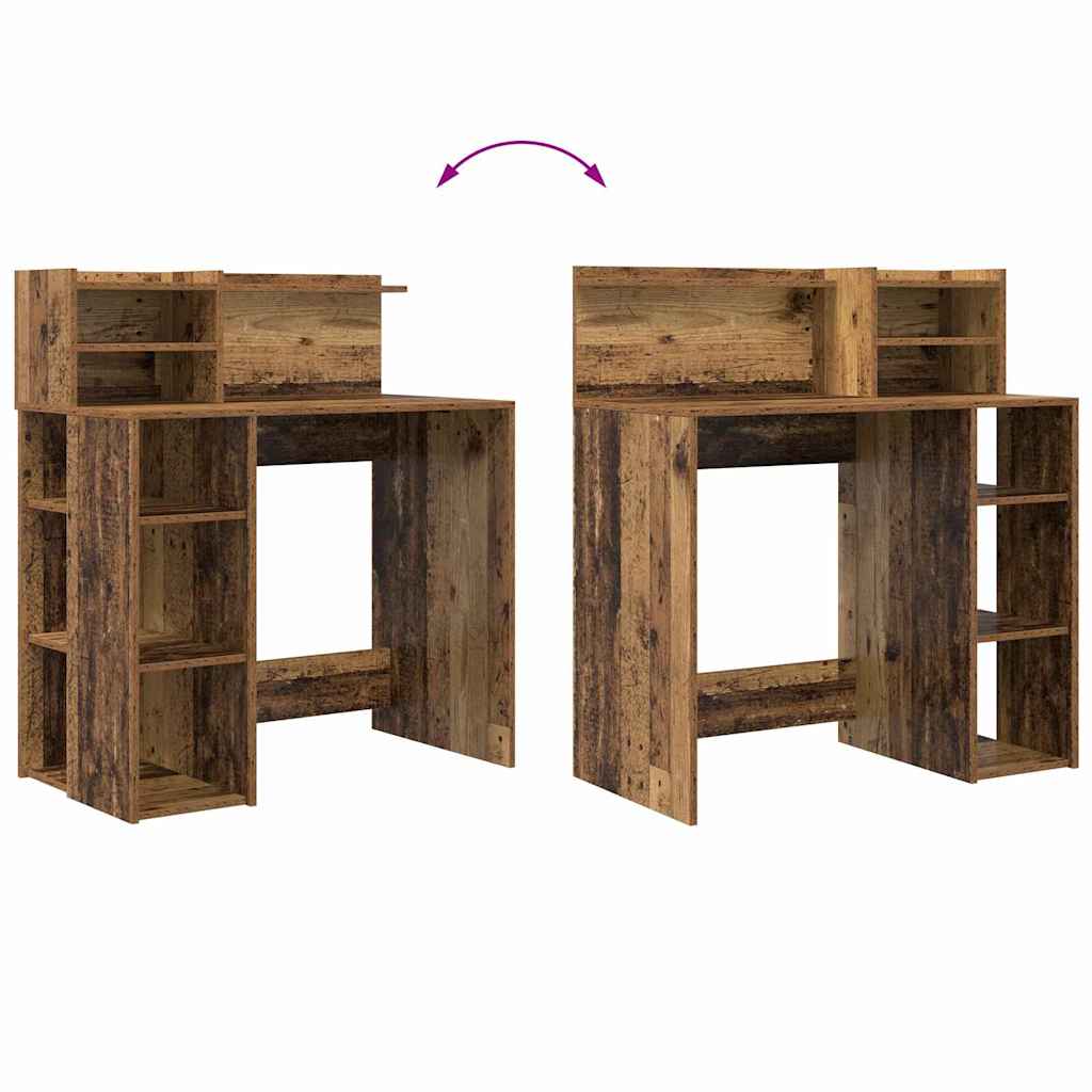 Schreibtisch Altholz Holzwerkstoff 90 x 48 x 101,5 cm