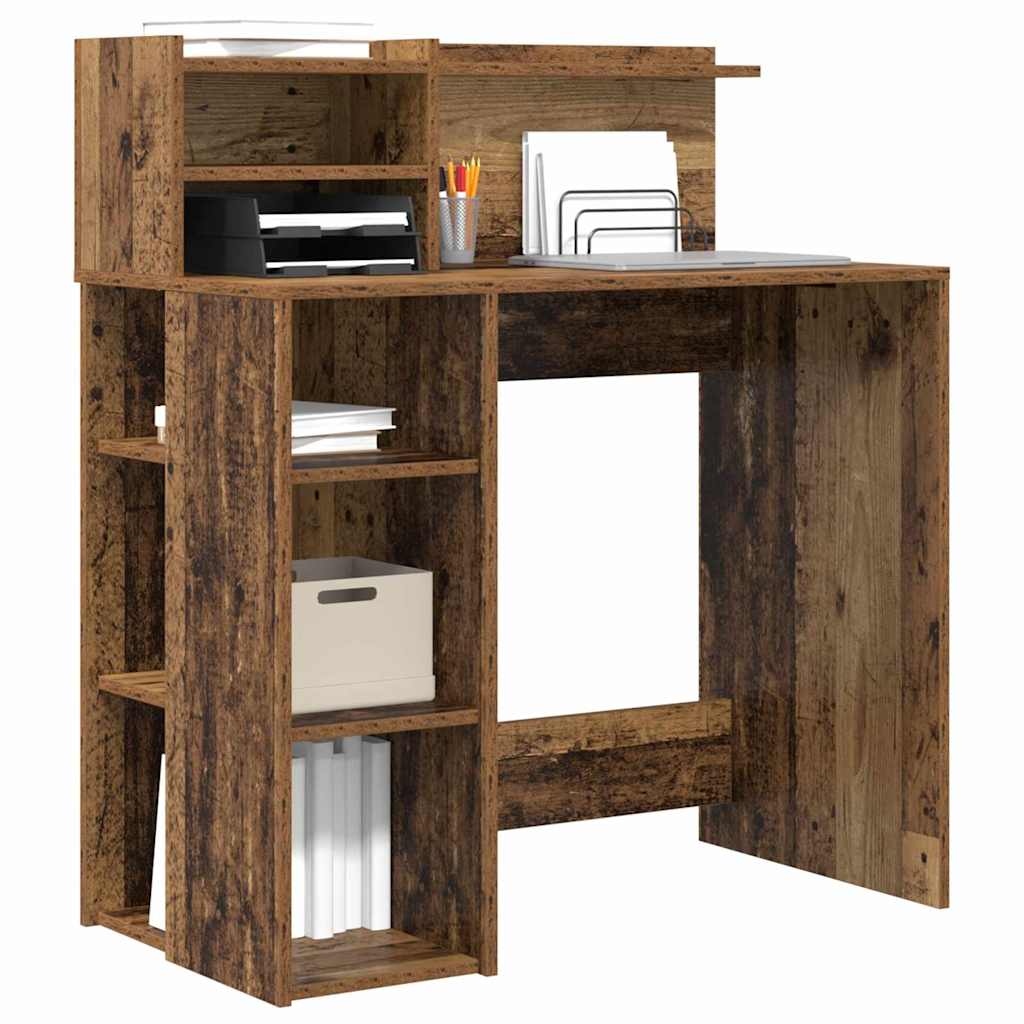 Schreibtisch Altholz Holzwerkstoff 90 x 48 x 101,5 cm