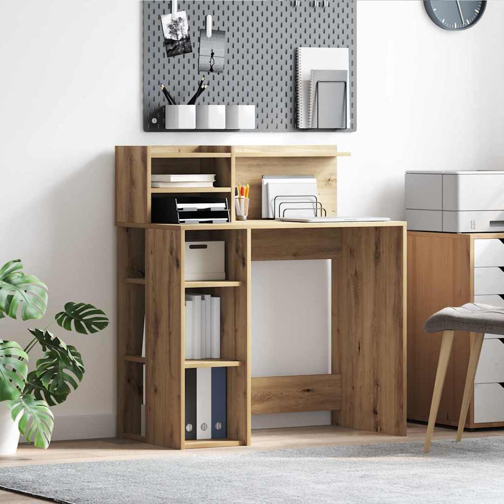 Schreibtisch Artisan-Eiche Holzwerkstoff 90 x 48 x 101,5 cm