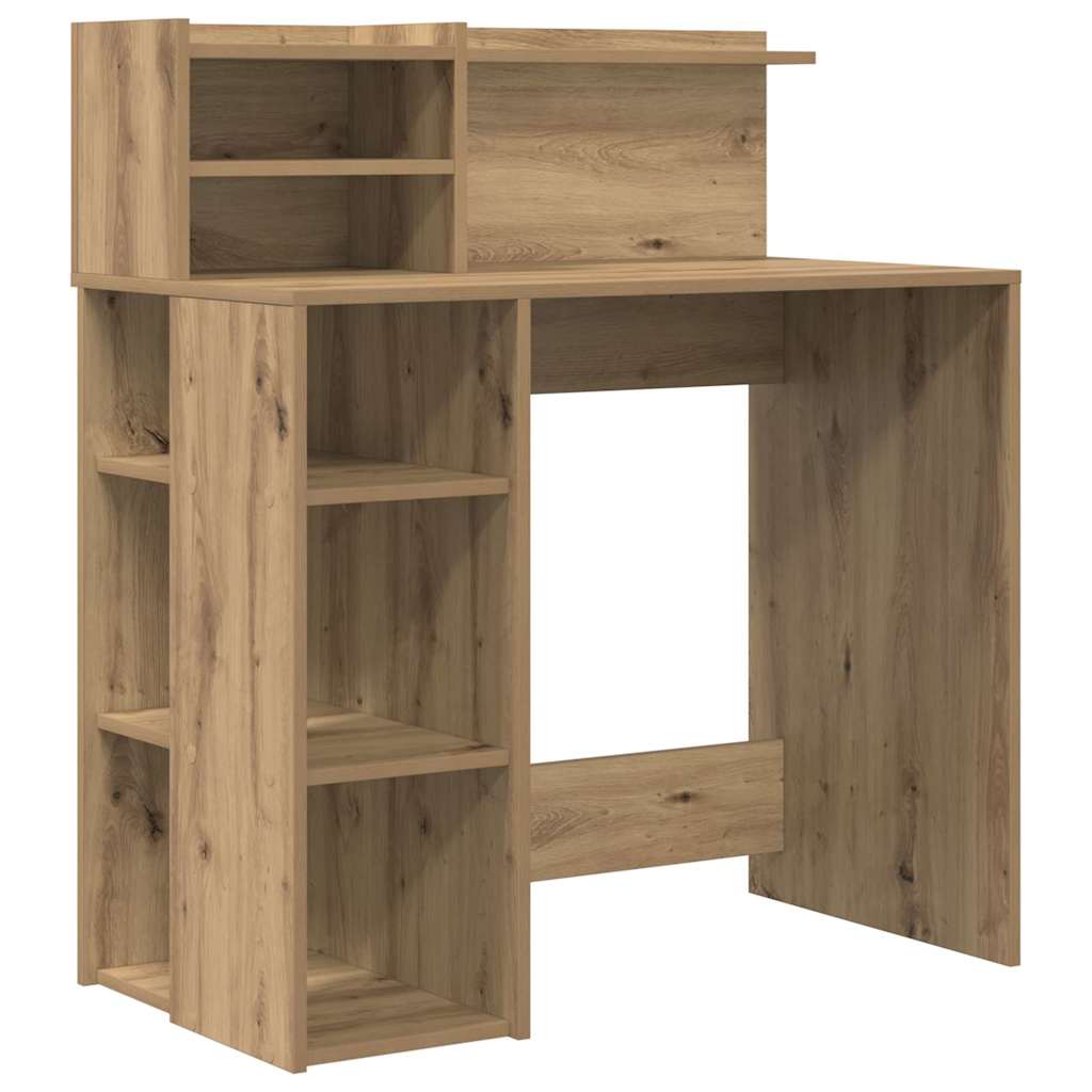 Schreibtisch Artisan-Eiche Holzwerkstoff 90 x 48 x 101,5 cm