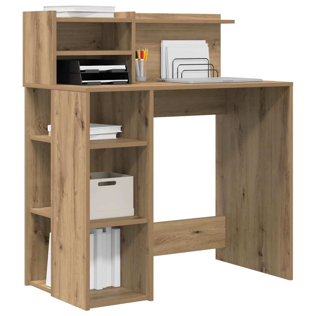 Schreibtisch Artisan-Eiche Holzwerkstoff 90 x 48 x 101,5 cm