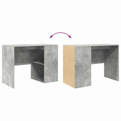 Schreibtisch Beton Grau Holzwerkstoff 102 x 50 x 75 cm
