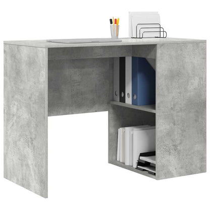 Schreibtisch Beton Grau Holzwerkstoff 102 x 50 x 75 cm
