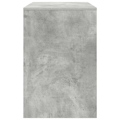 Schreibtisch Beton Grau Holzwerkstoff 102 x 50 x 75 cm