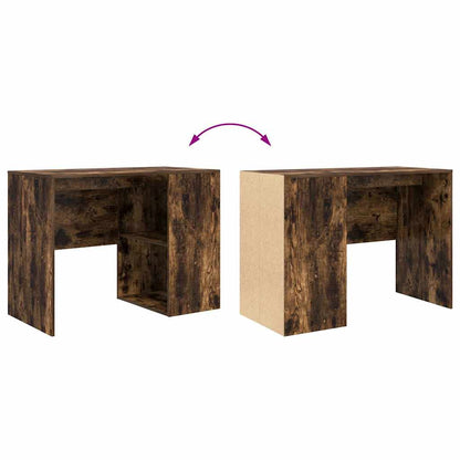 Schreibtisch Geräucherte Eiche Holzwerkstoff 102 x 50 x 75 cm