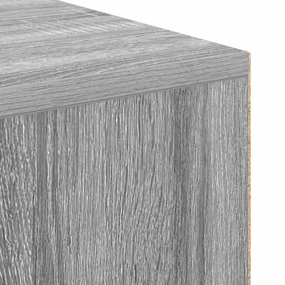 Schreibtisch Graues Sonoma Holzwerkstoff 102 x 50 x 75 cm