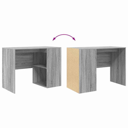 Schreibtisch Graues Sonoma Holzwerkstoff 102 x 50 x 75 cm