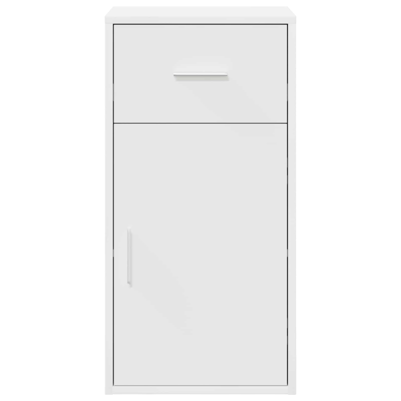 Sideboard mit Schubladen Weiß 38 x 34 x 75 cm