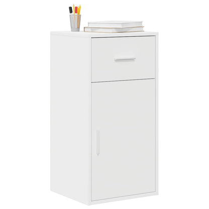 Sideboard mit Schubladen Weiß 38 x 34 x 75 cm