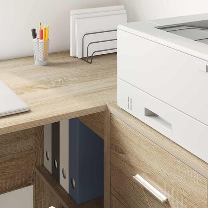 Sideboard mit Schubladen Sonoma-Eiche 38 x 34 x 75 cm