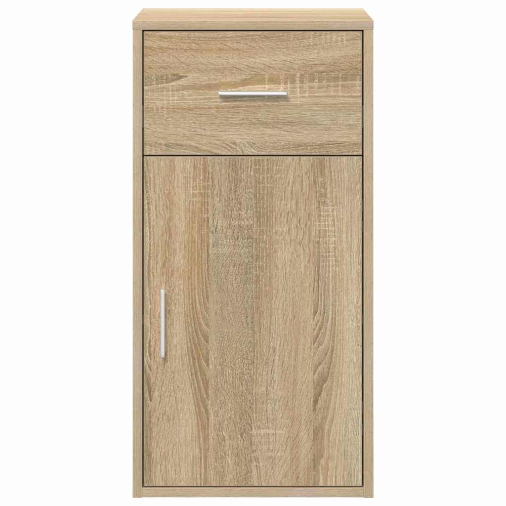 Sideboard mit Schubladen Sonoma-Eiche 38 x 34 x 75 cm