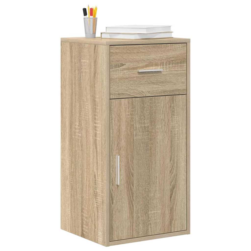 Sideboard mit Schubladen Sonoma-Eiche 38 x 34 x 75 cm