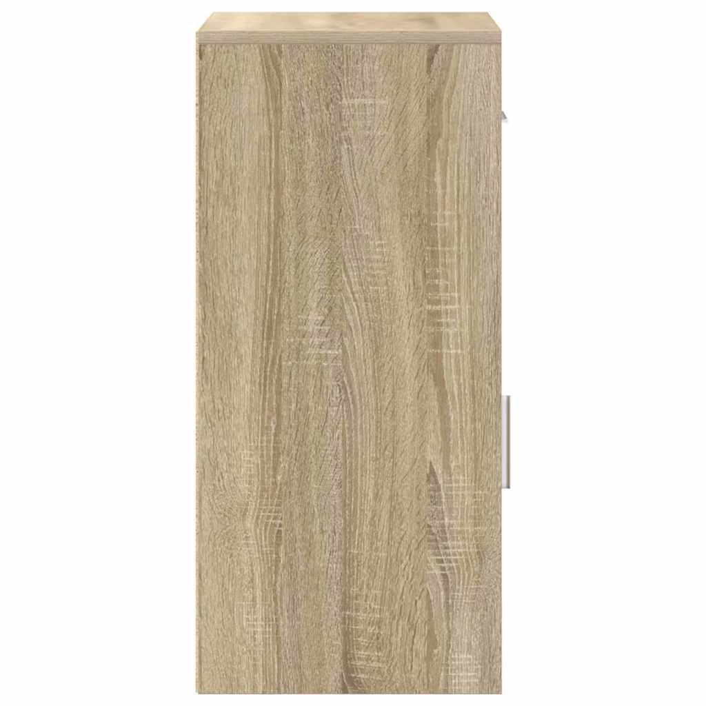 Sideboard mit Schubladen Sonoma-Eiche 38 x 34 x 75 cm