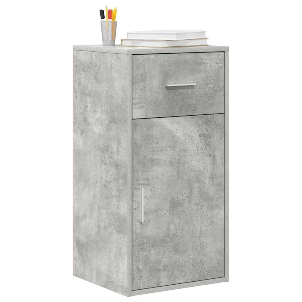 Sideboard mit Schubladen Beton Grau 38 x 34 x 75 cm