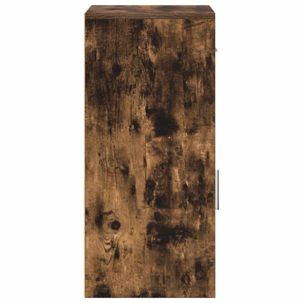 Sideboard mit Schubladen Geräucherte Eiche 38 x 34 x 75 cm